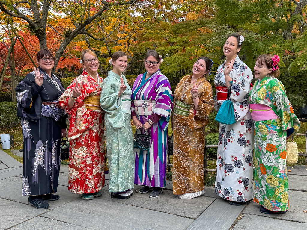 Kimono rentals in Japan